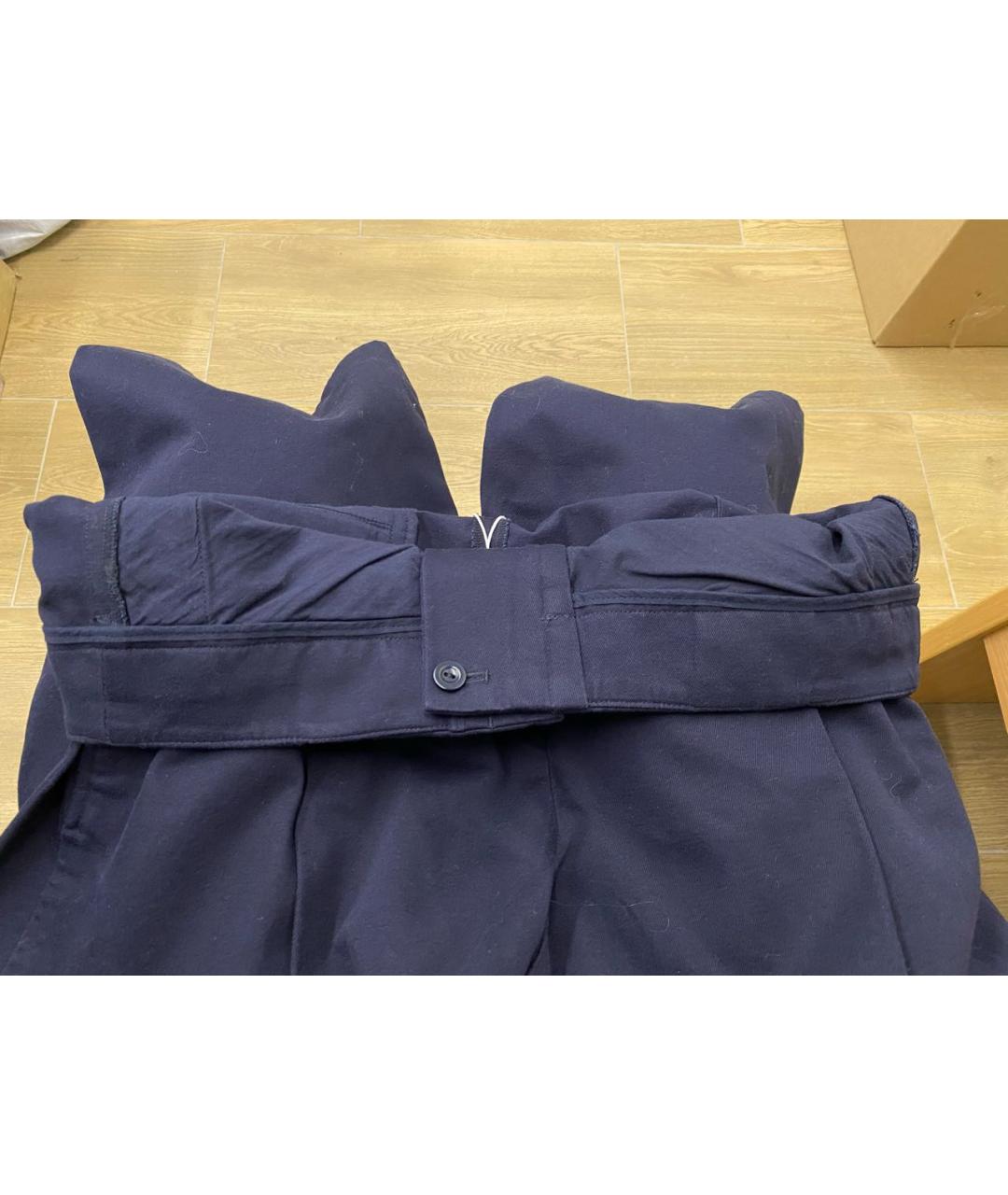 COS Темно-синие хлопковые кюлоты, фото 7