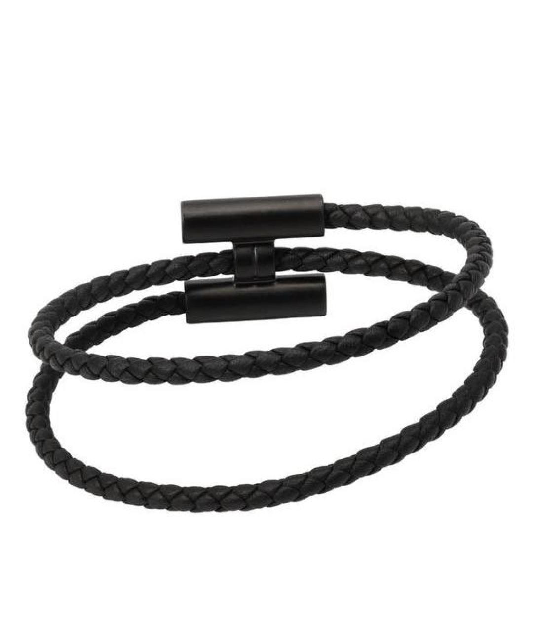 HERMES Черный браслет, фото 2