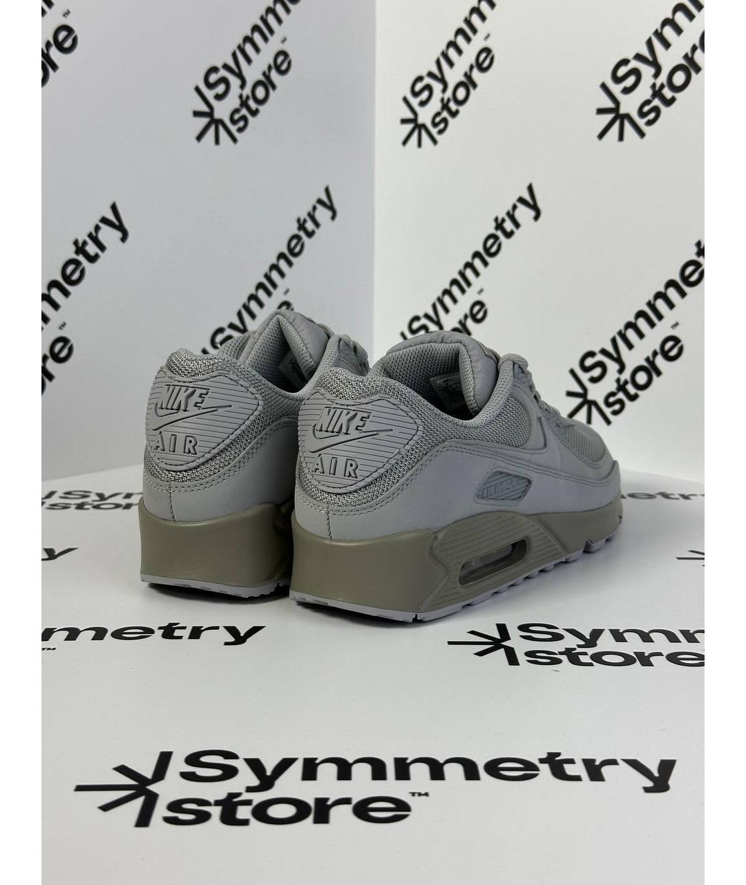 NIKE Серые низкие кроссовки / кеды, фото 4