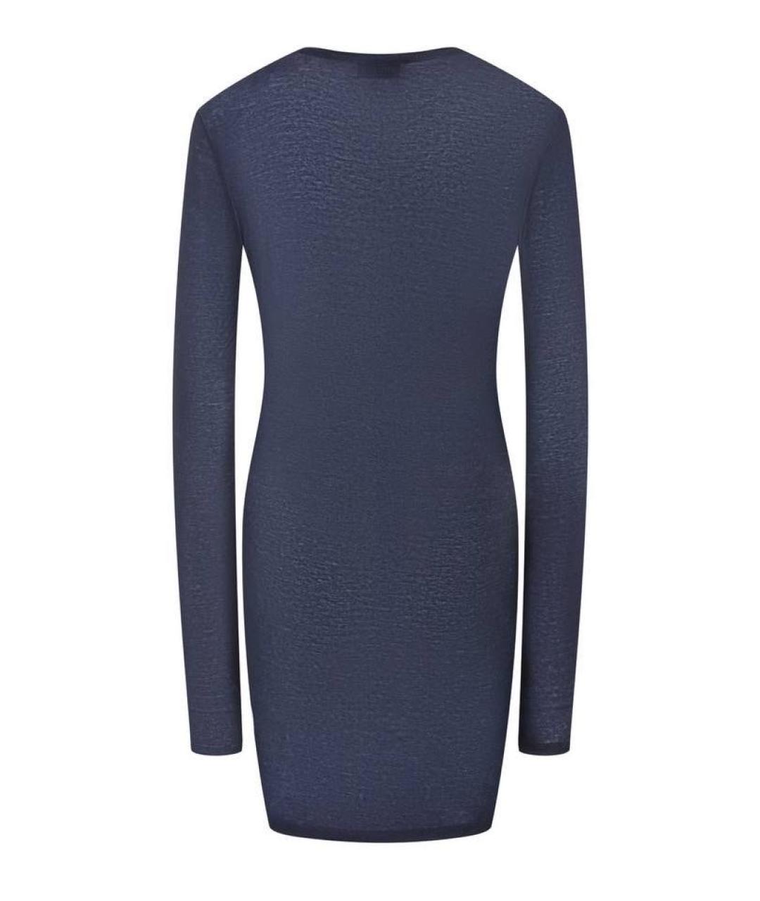 MIU MIU Антрацитовое повседневное платье, фото 2