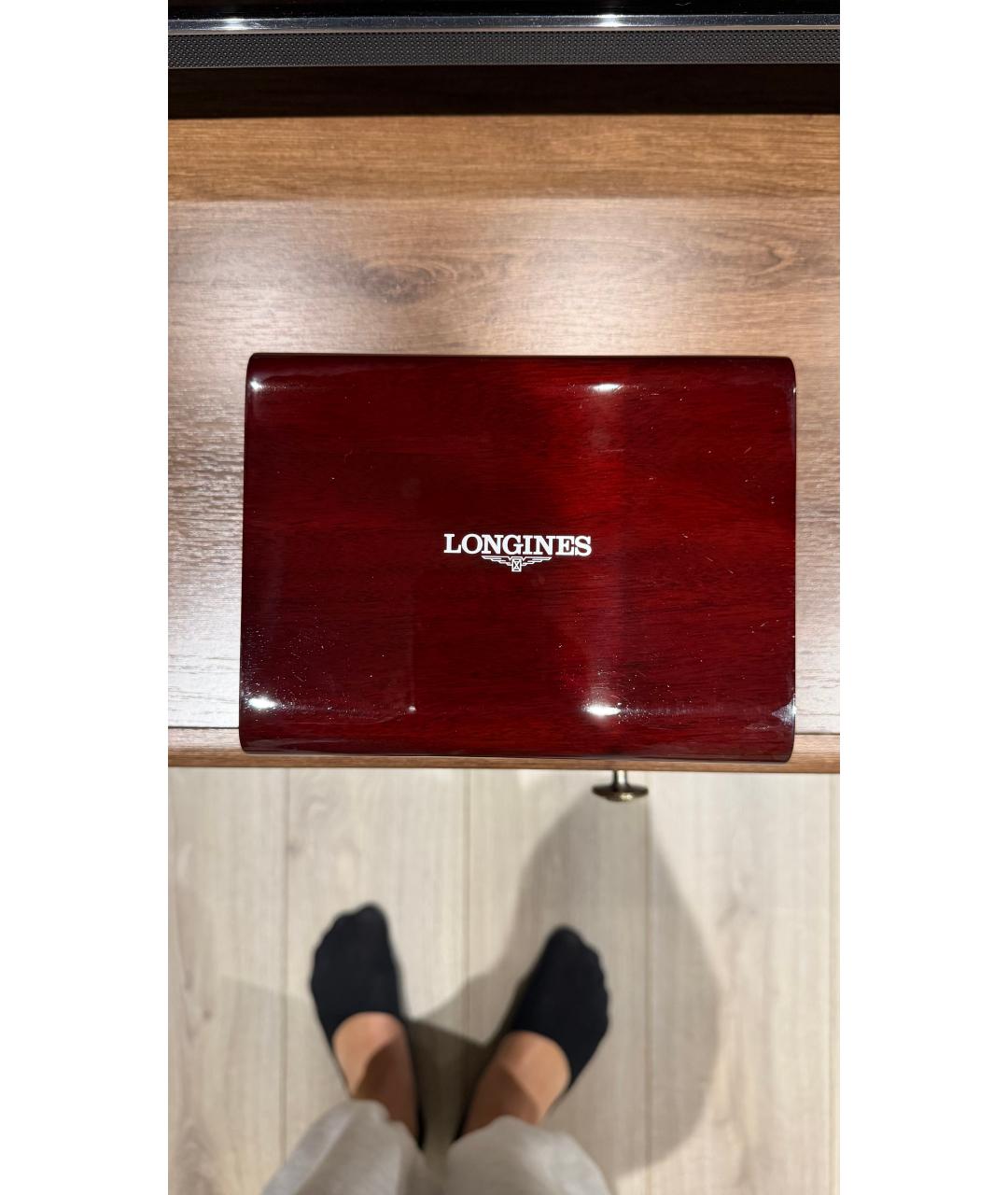 LONGINES Зеленые стальные часы, фото 4