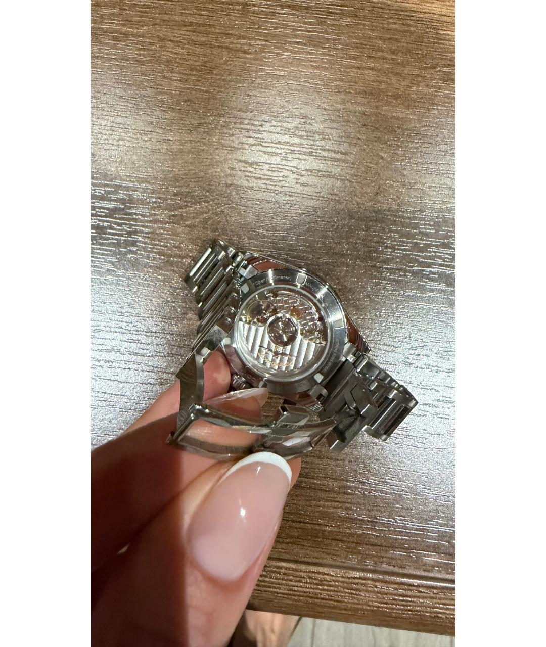 LONGINES Зеленые стальные часы, фото 3