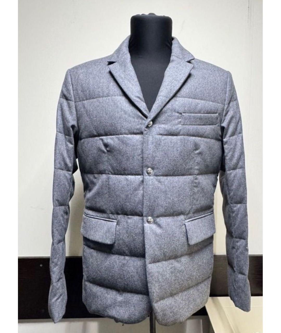 MONCLER Серая куртка, фото 7