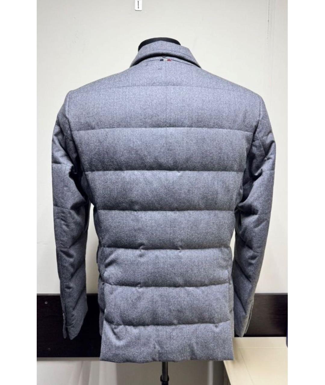 MONCLER Серая куртка, фото 2