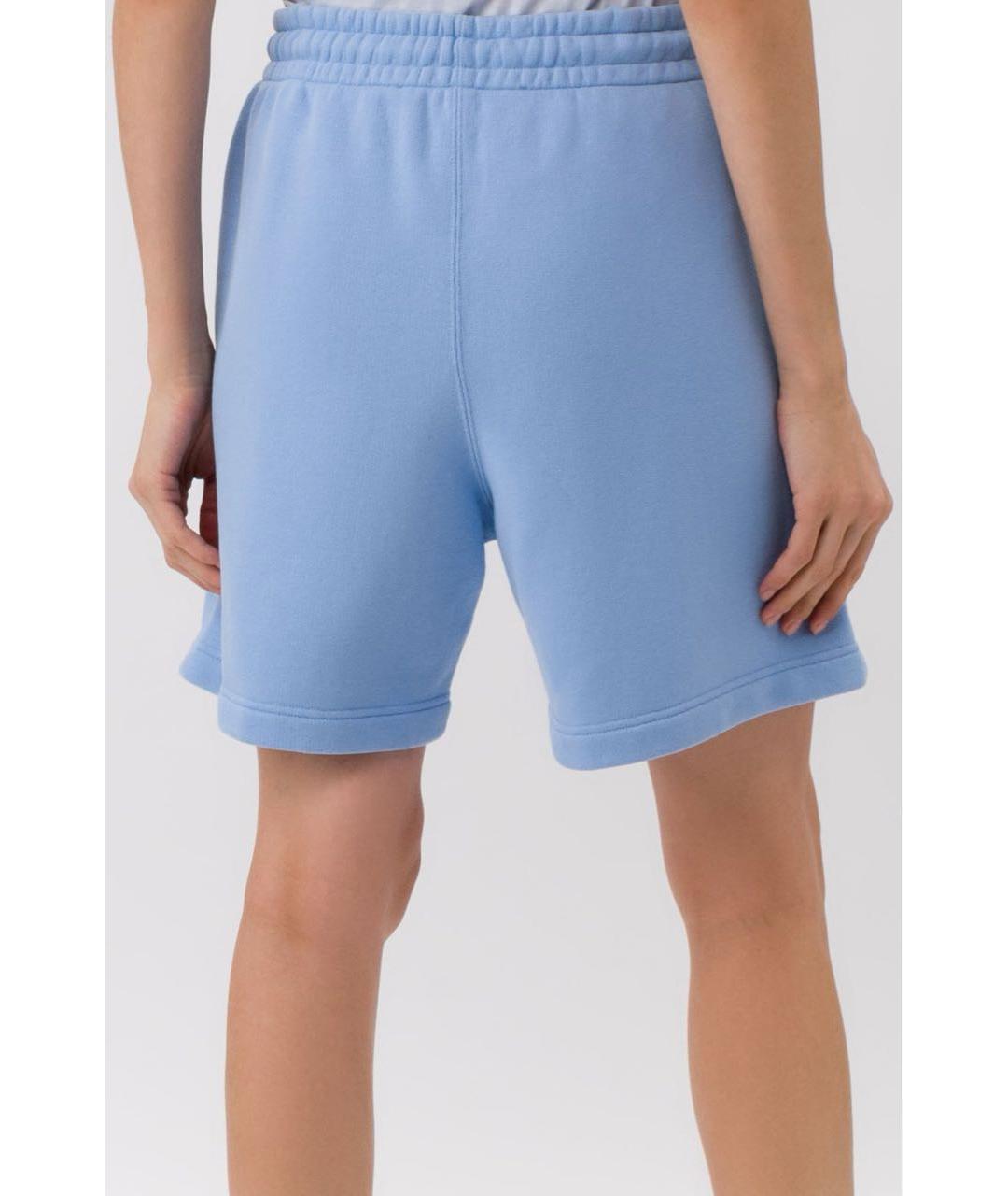 ALEXANDER WANG Голубые хлопковые шорты, фото 6