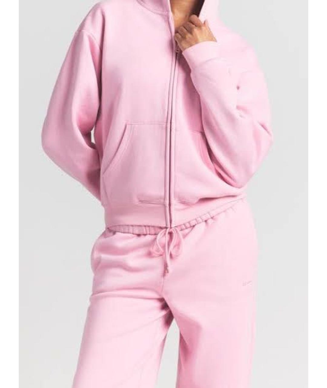 SKIMS Розовый хлопковый спортивные костюмы, фото 3
