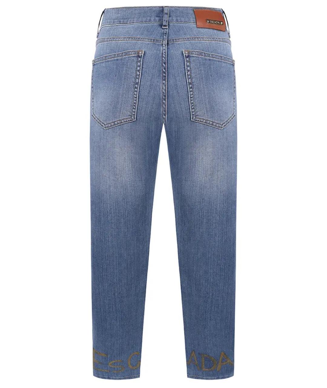 ESCADA Голубые прямые джинсы, фото 2