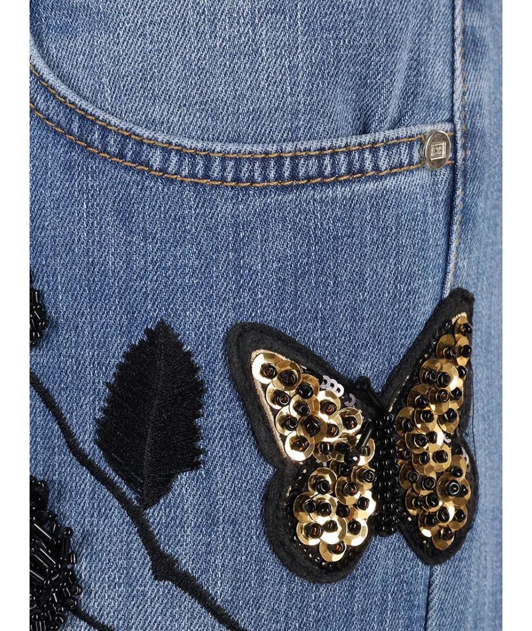 ESCADA Голубые прямые джинсы, фото 3