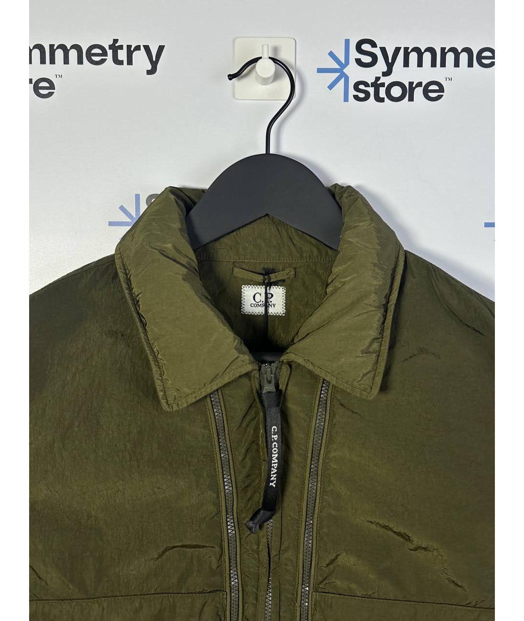 CP COMPANY Зеленая полиамидовая куртка, фото 3