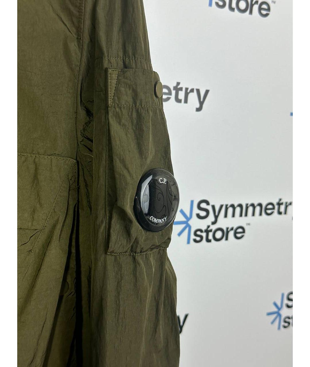 CP COMPANY Зеленая полиамидовая куртка, фото 5