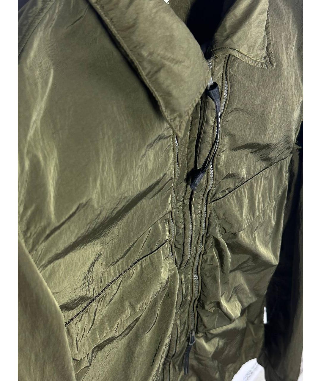 CP COMPANY Зеленая полиамидовая куртка, фото 4