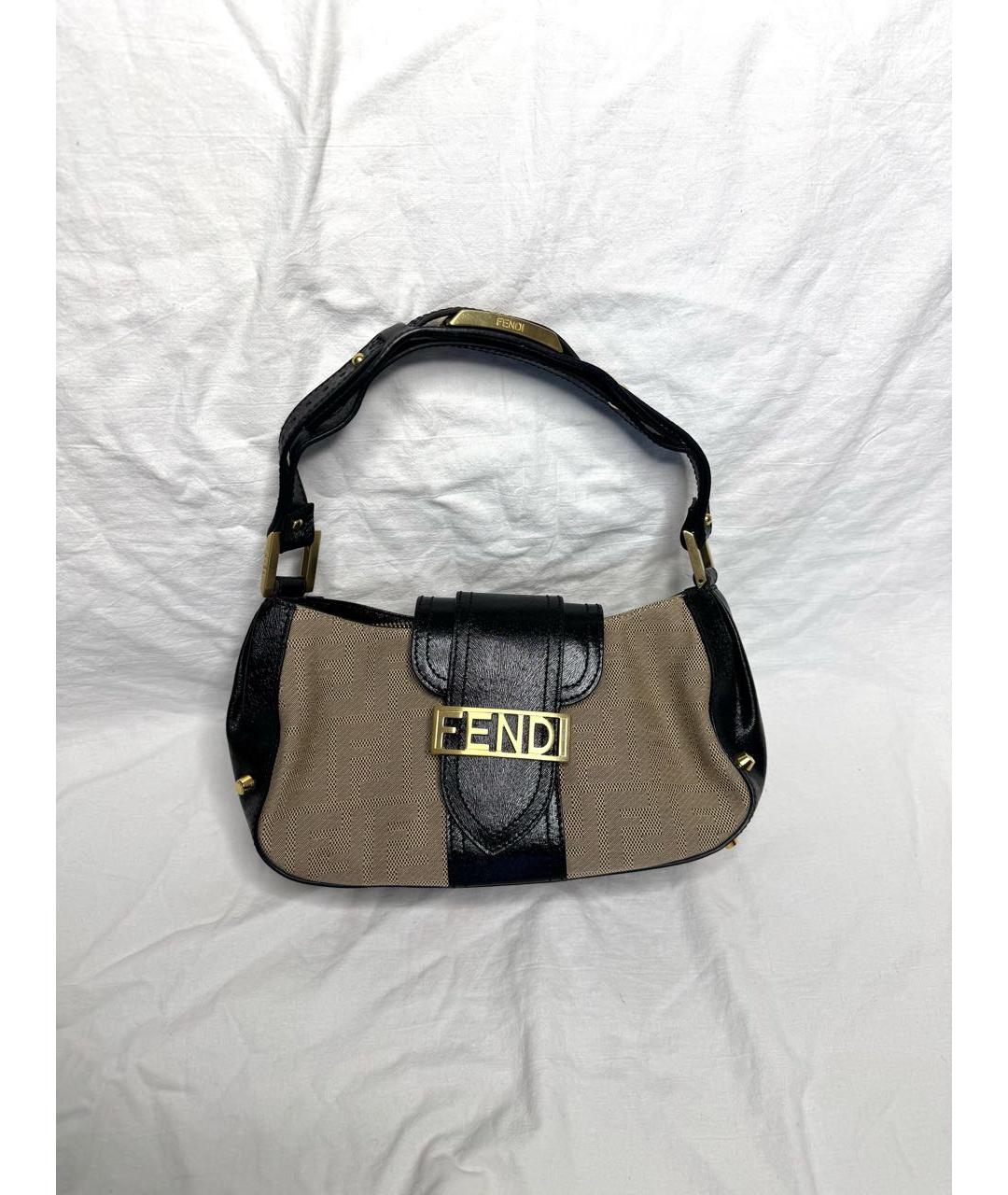 FENDI Бежевая сумка через плечо, фото 9