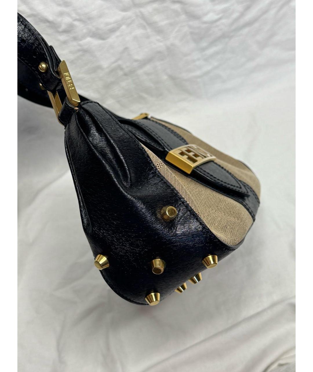 FENDI Бежевая сумка через плечо, фото 4