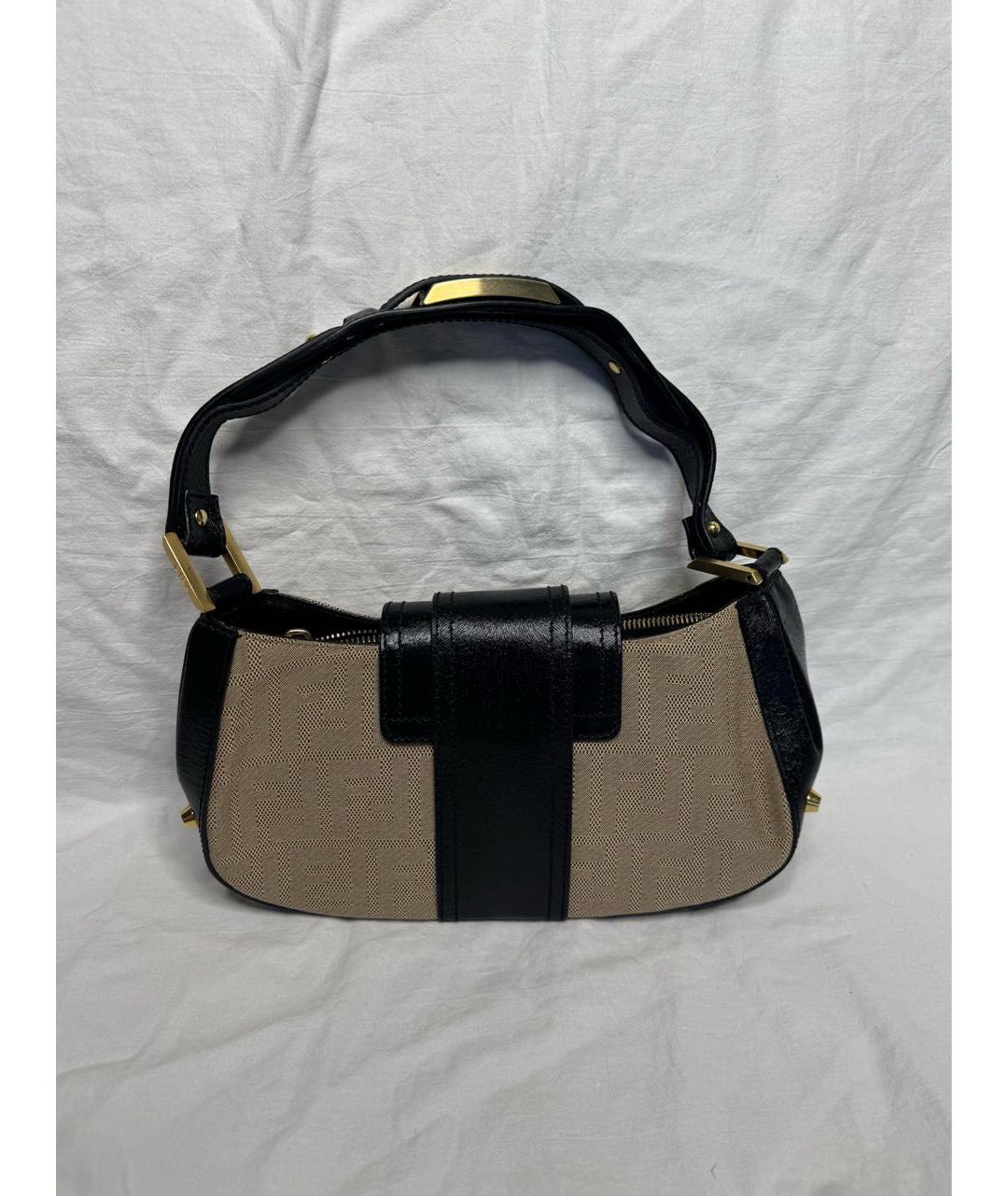 FENDI Бежевая сумка через плечо, фото 7