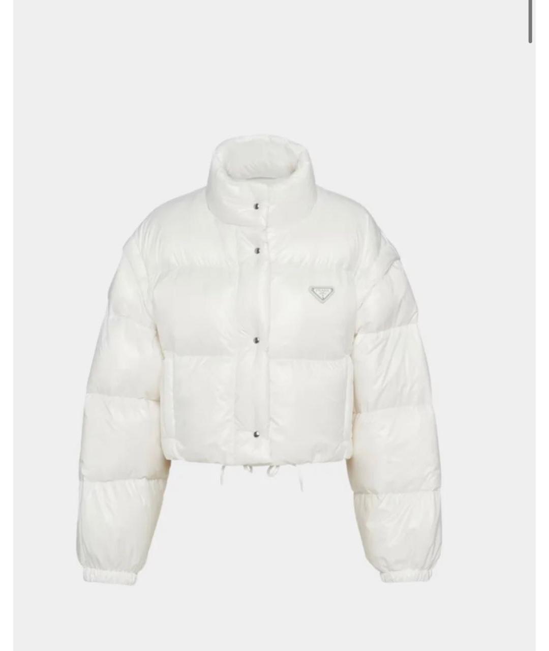 PRADA Белый пуховик, фото 6