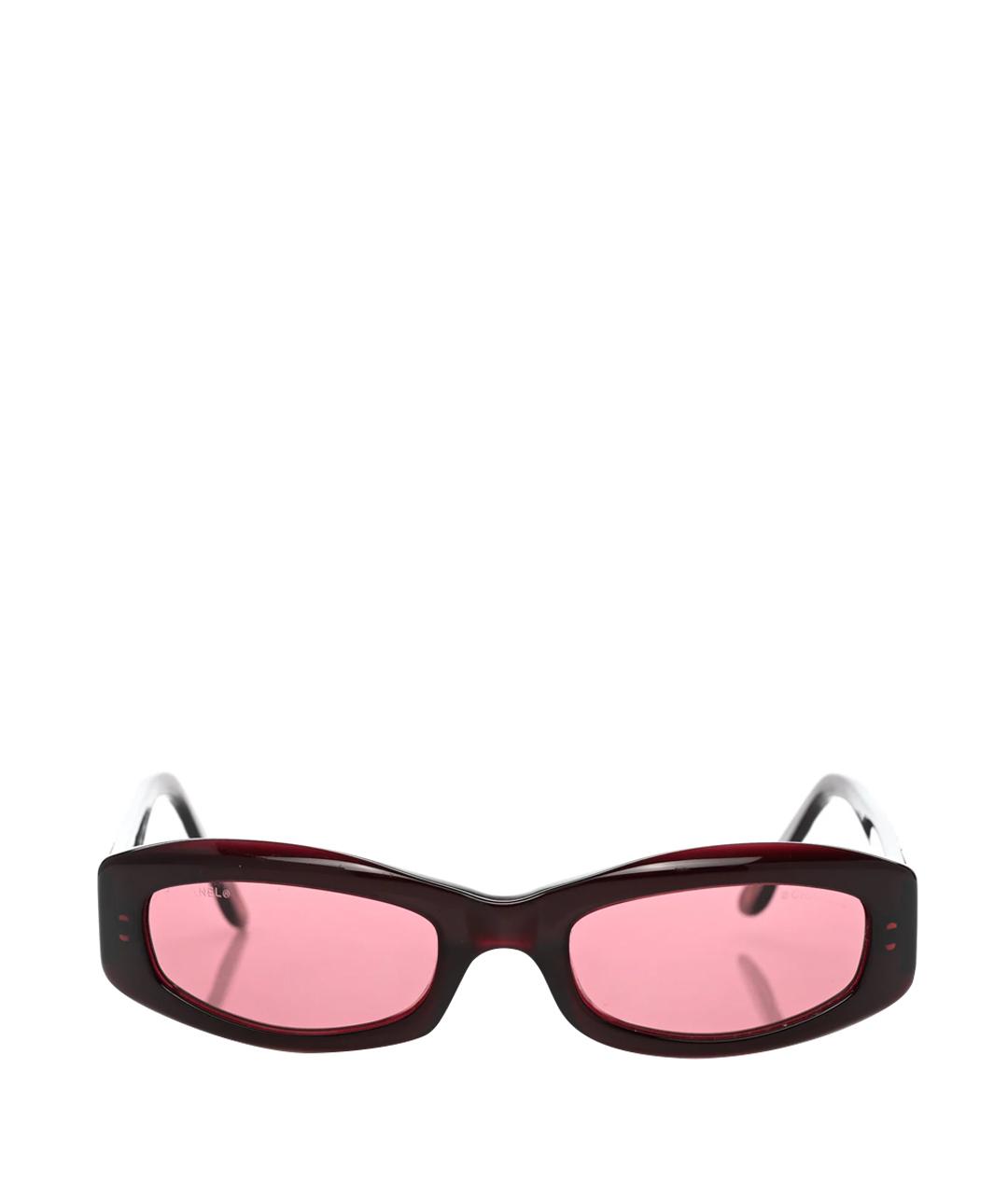 CHANEL Черные пластиковые солнцезащитные очки, фото 1