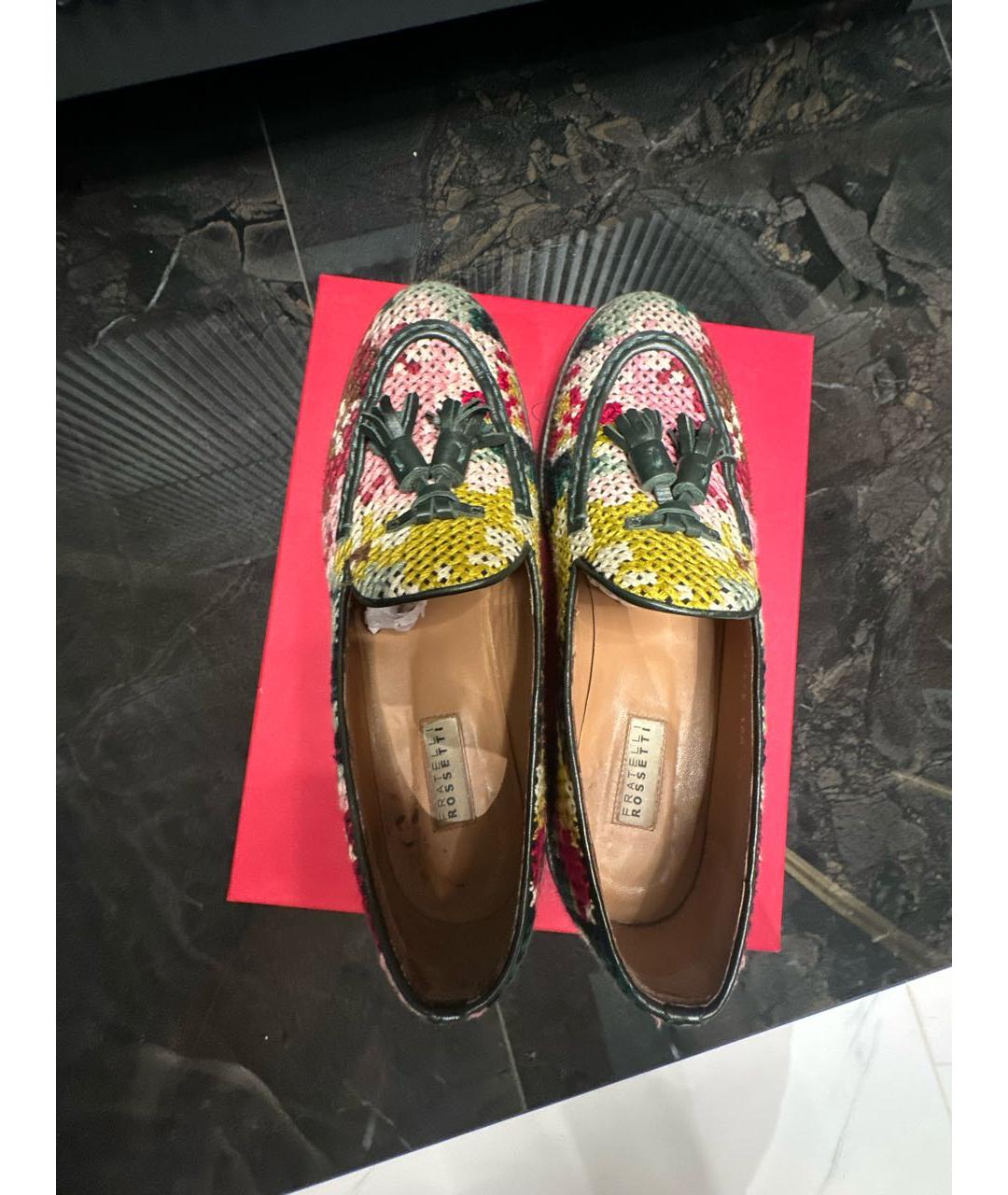 FRATELLI ROSSETTI Мульти кожаные лоферы, фото 3