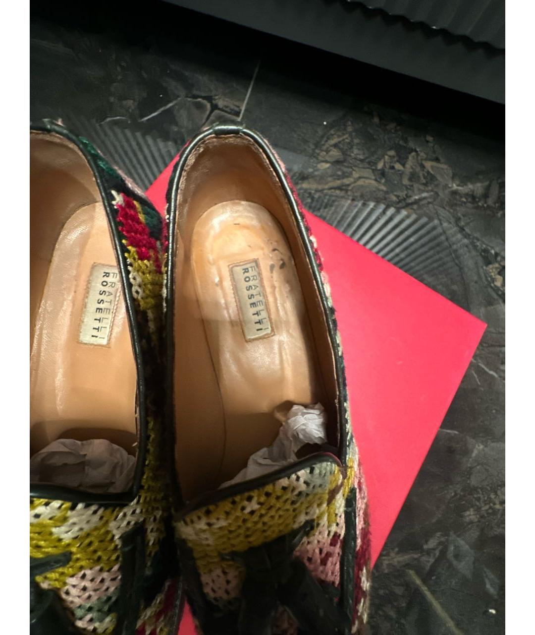 FRATELLI ROSSETTI Мульти кожаные лоферы, фото 5