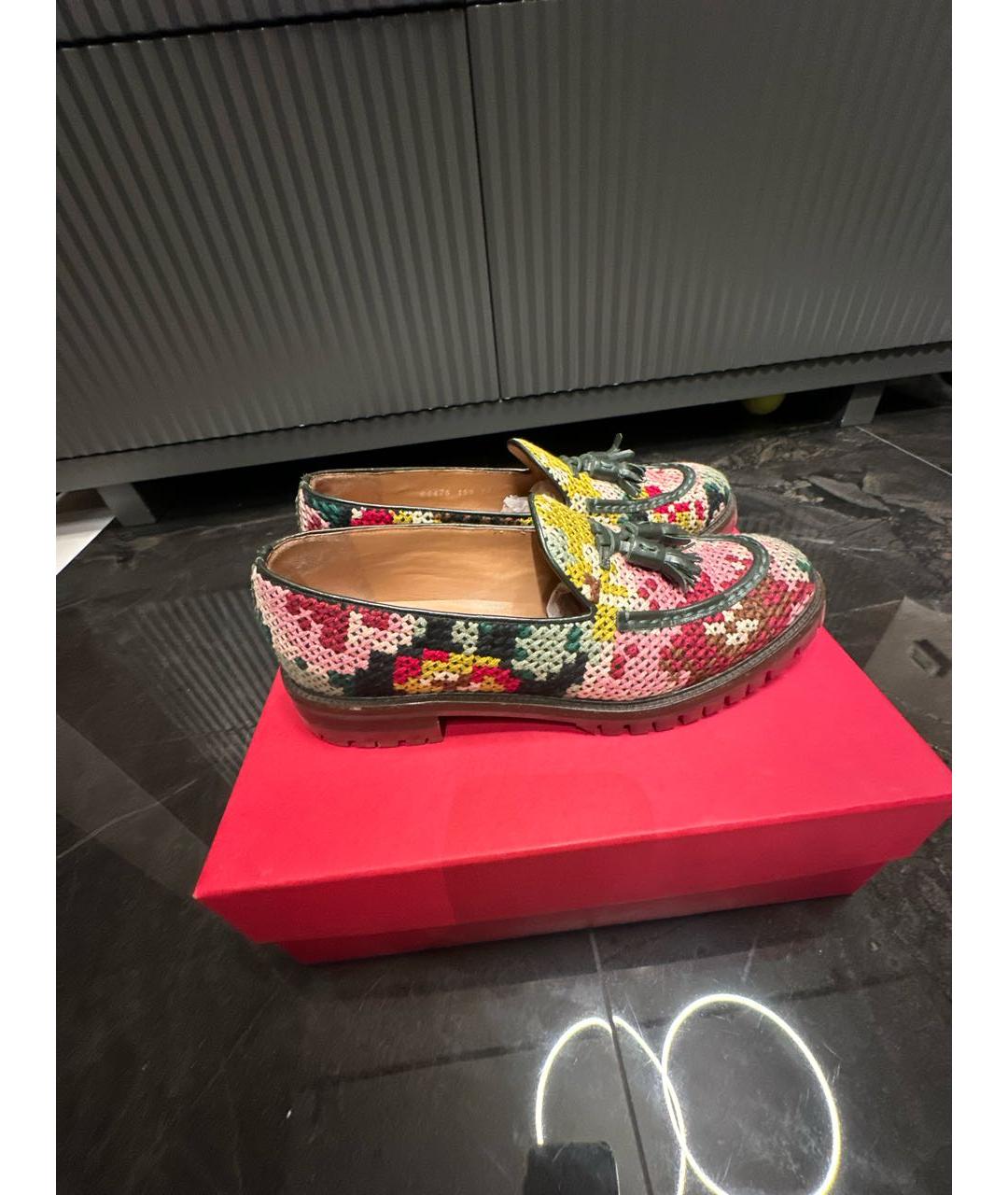 FRATELLI ROSSETTI Мульти кожаные лоферы, фото 7