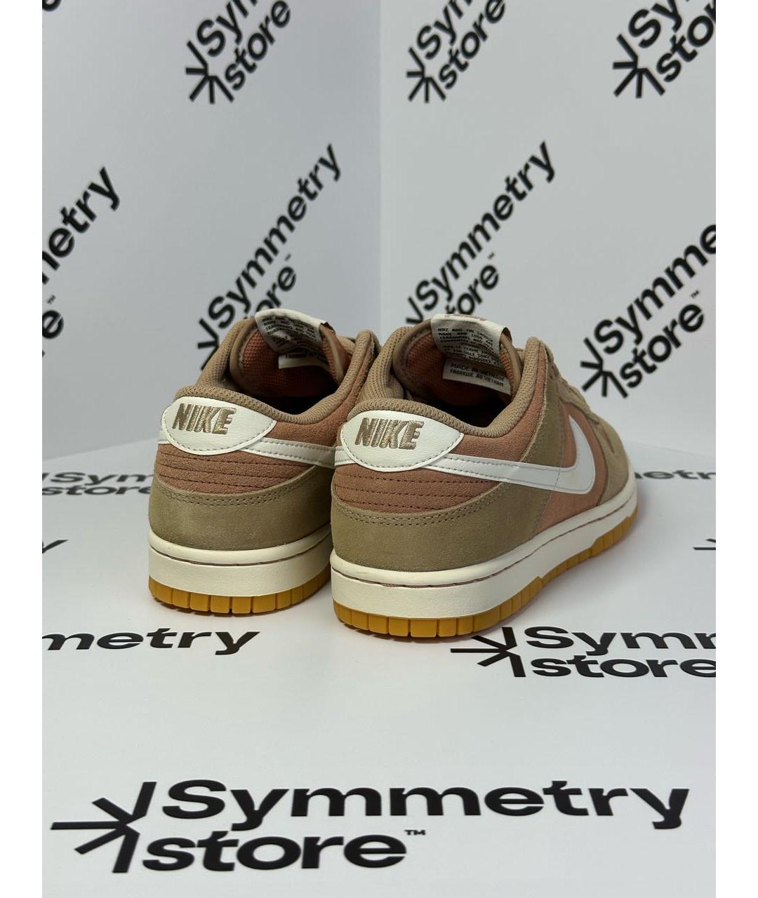 NIKE Коричневые низкие кроссовки / кеды, фото 4