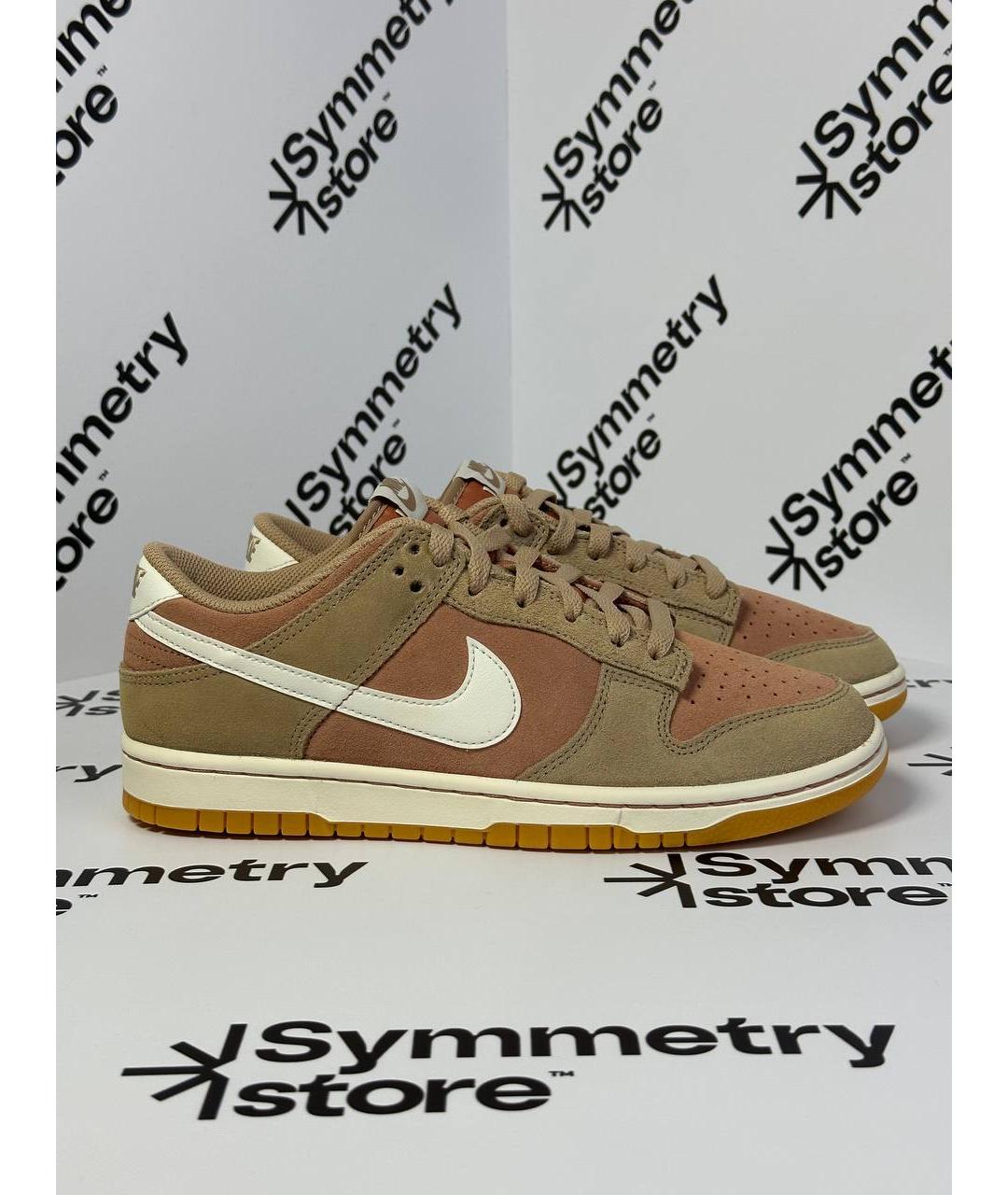 NIKE Коричневые низкие кроссовки / кеды, фото 5