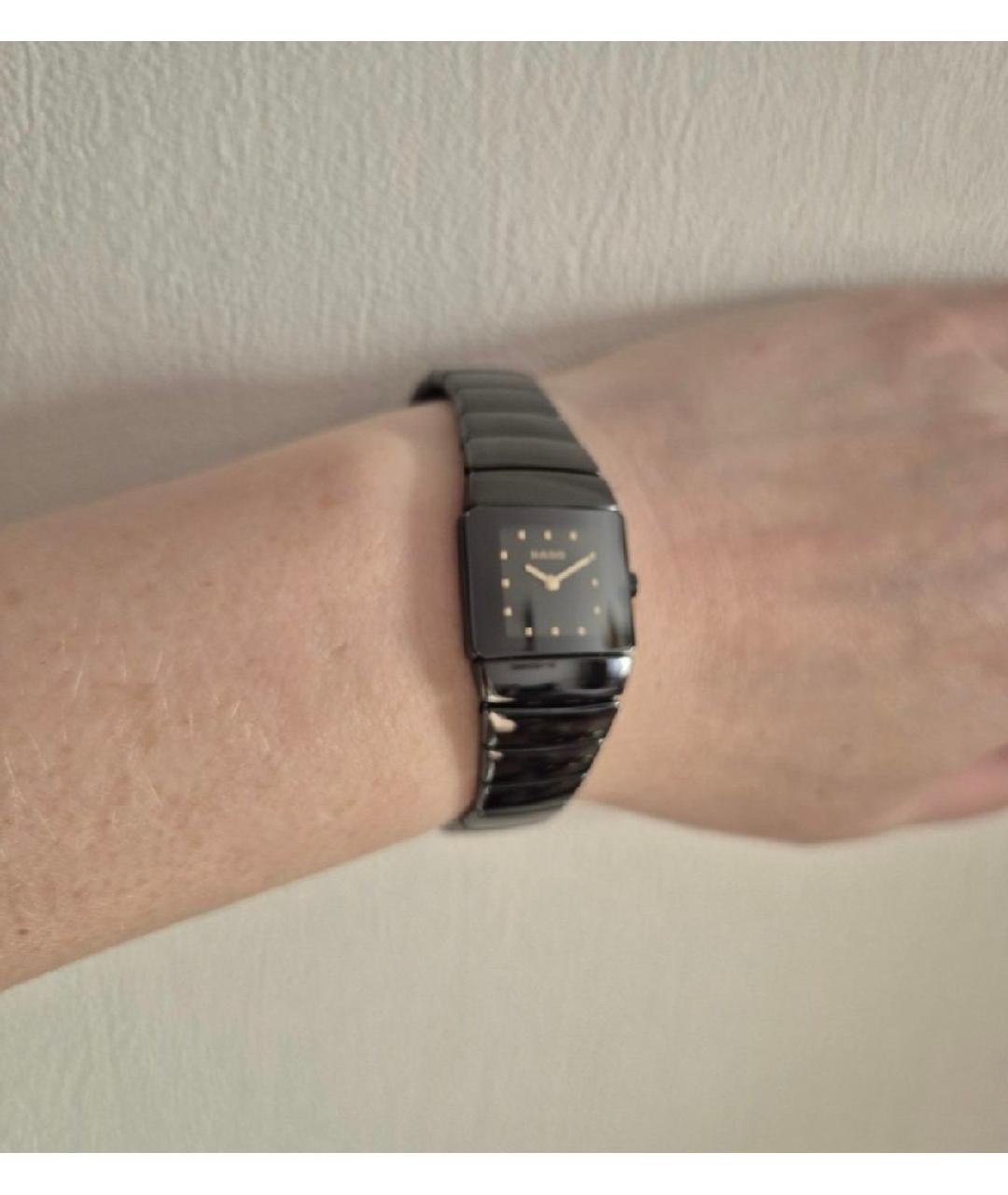 RADO Черные керамические часы, фото 7