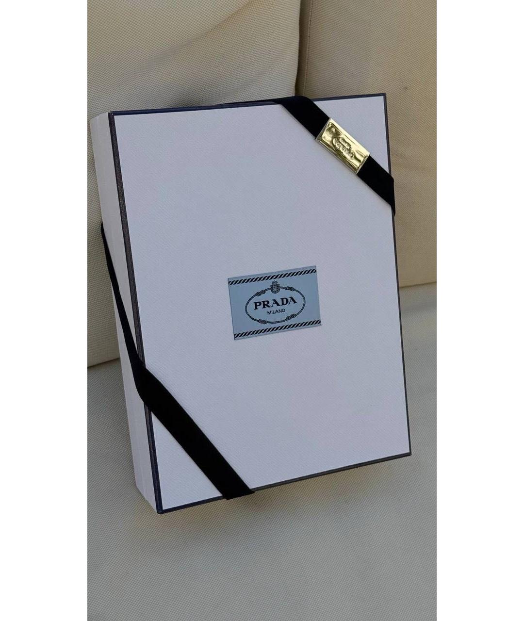 PRADA Черный ремень, фото 5