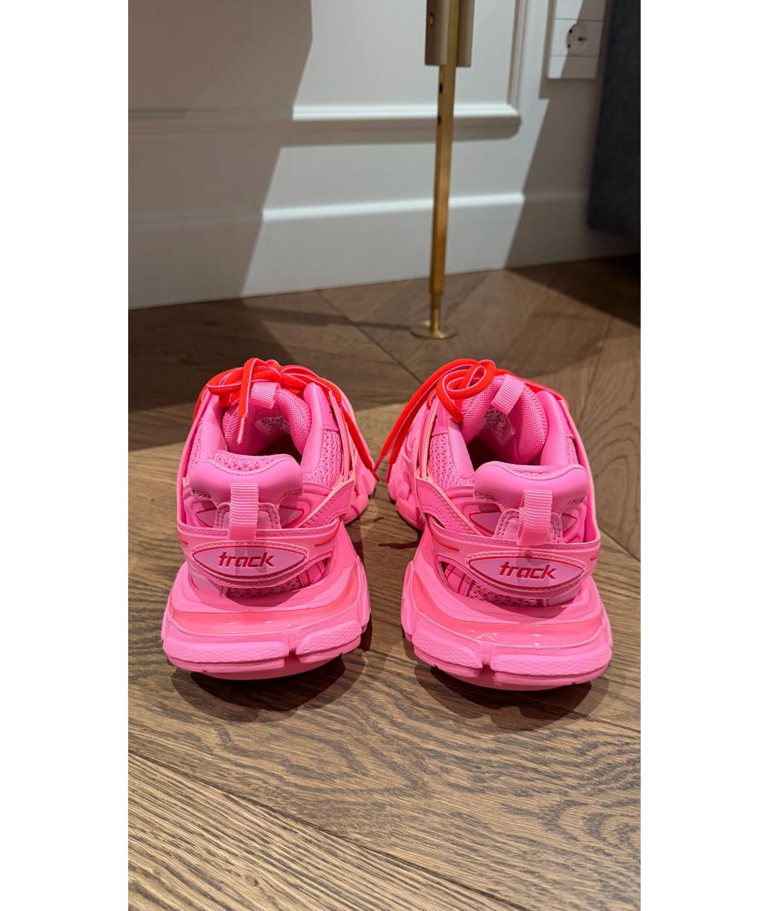 BALENCIAGA Розовые кроссовки, фото 4
