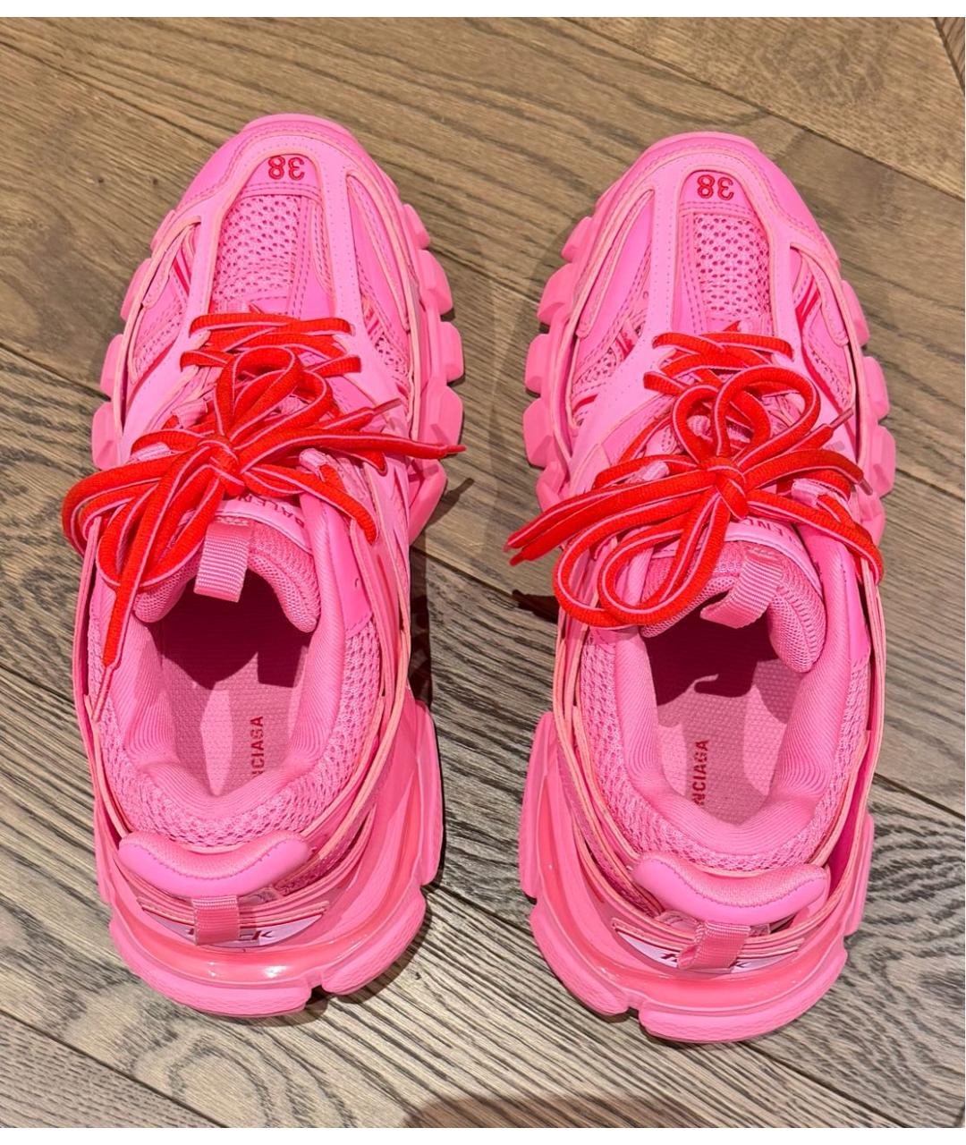 BALENCIAGA Розовые кроссовки, фото 3