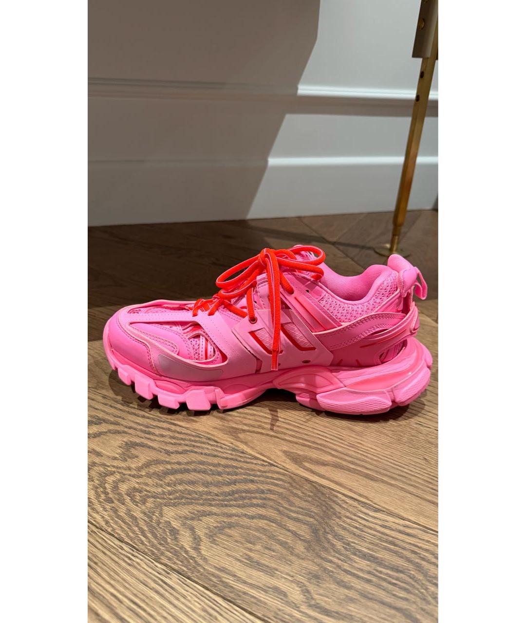 BALENCIAGA Розовые кроссовки, фото 9