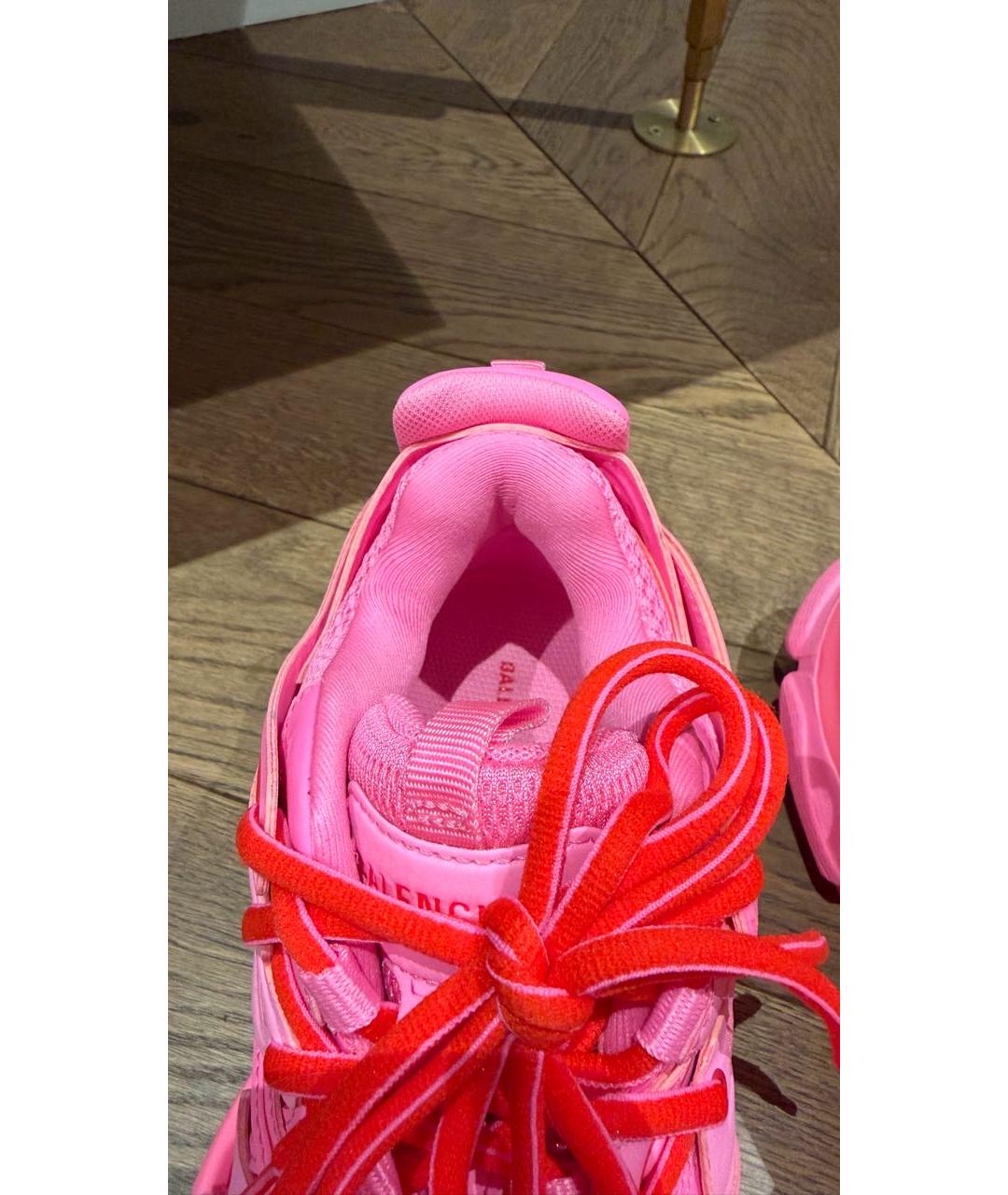 BALENCIAGA Розовые кроссовки, фото 7