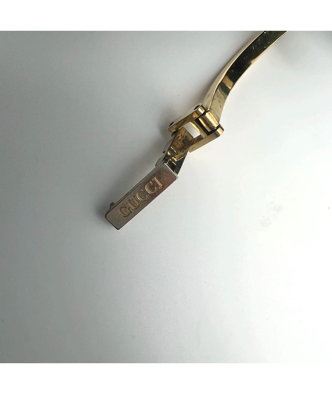 GUCCI Золотые часы, фото 4
