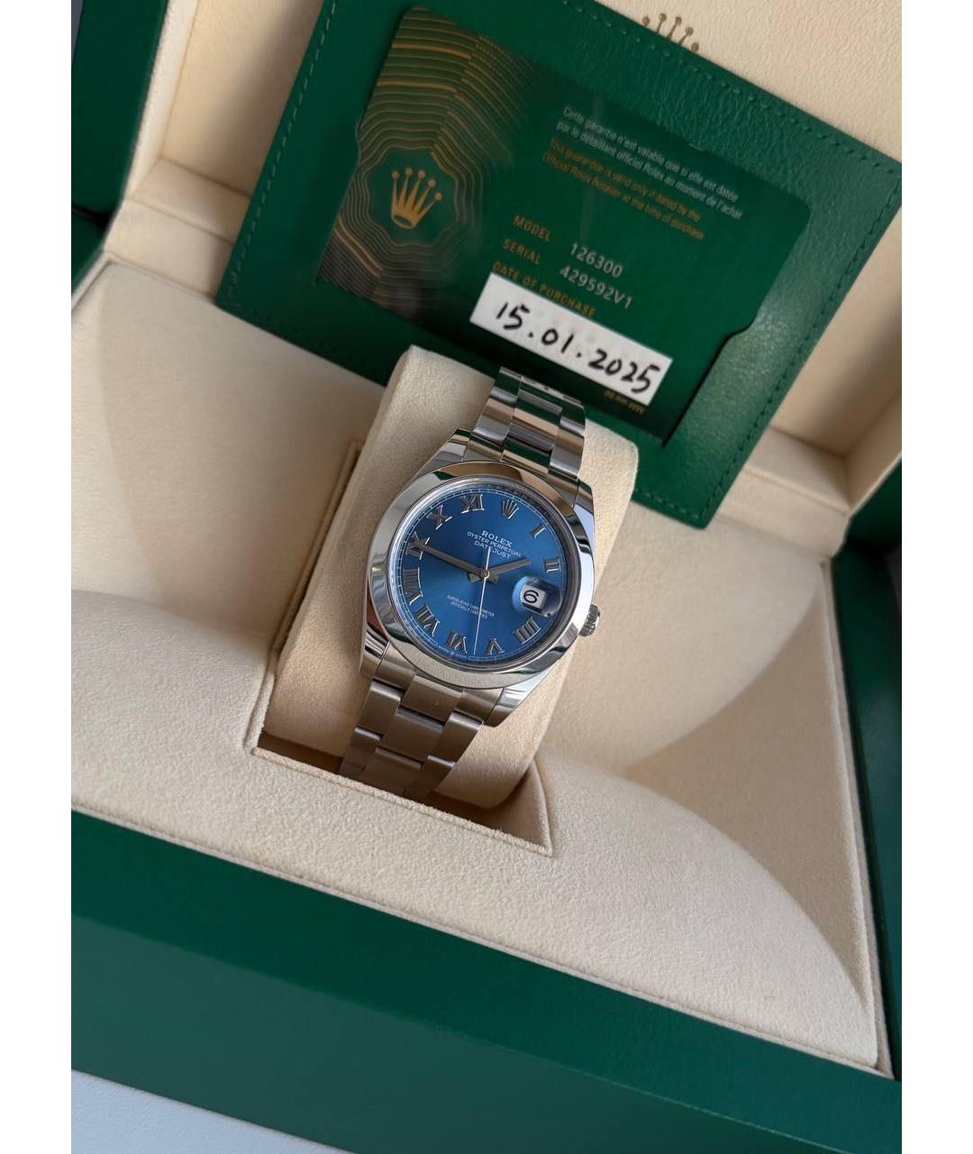 ROLEX Белые часы, фото 6