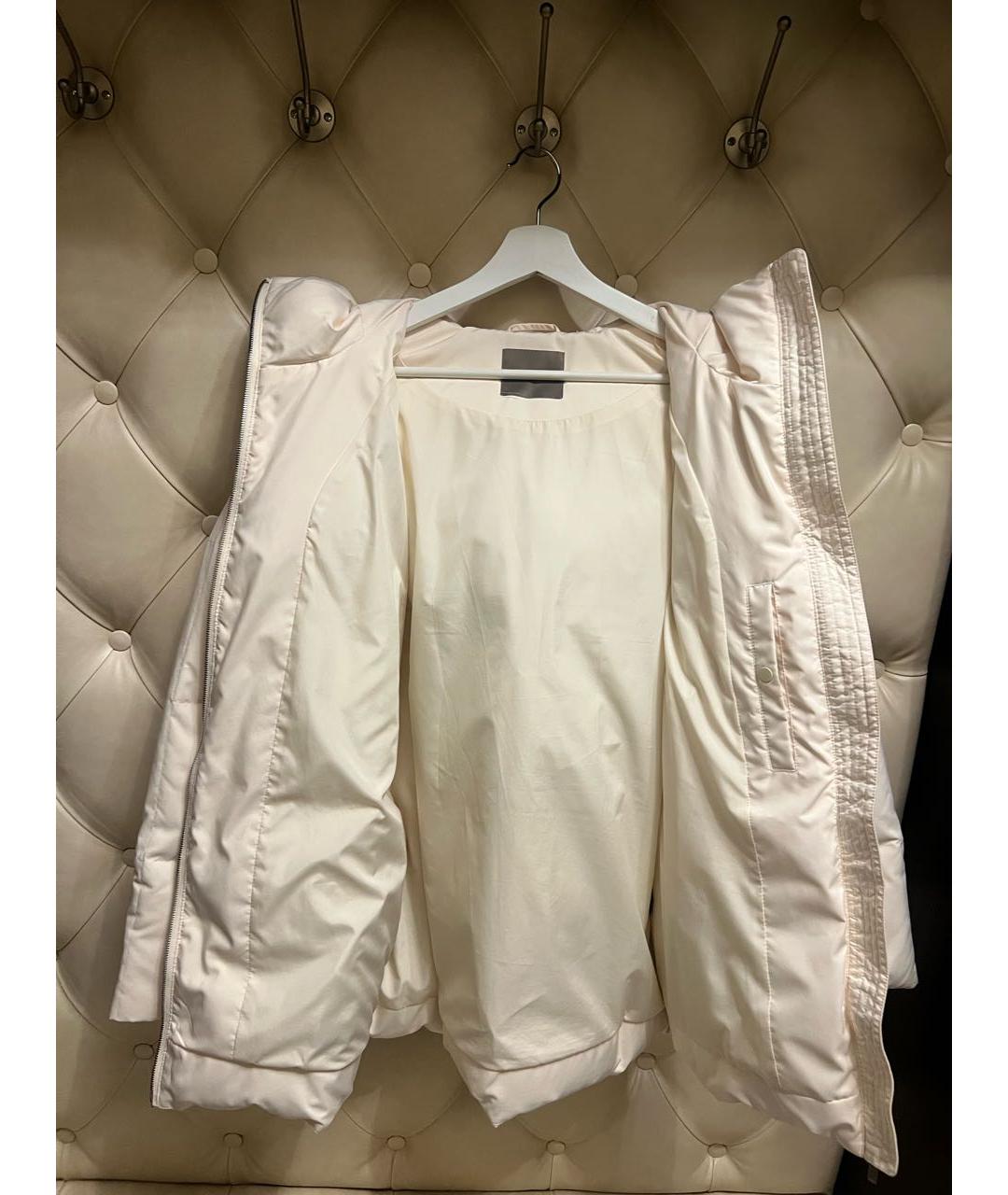 12 STOREEZ Бежевый полиэстеровый пуховик, фото 4