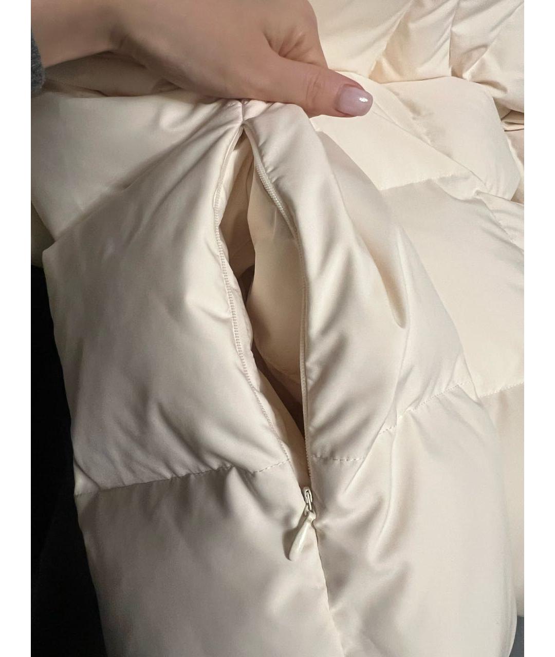 12 STOREEZ Бежевый полиэстеровый пуховик, фото 6