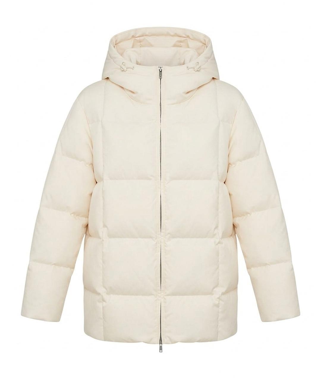 12 STOREEZ Бежевый полиэстеровый пуховик, фото 1