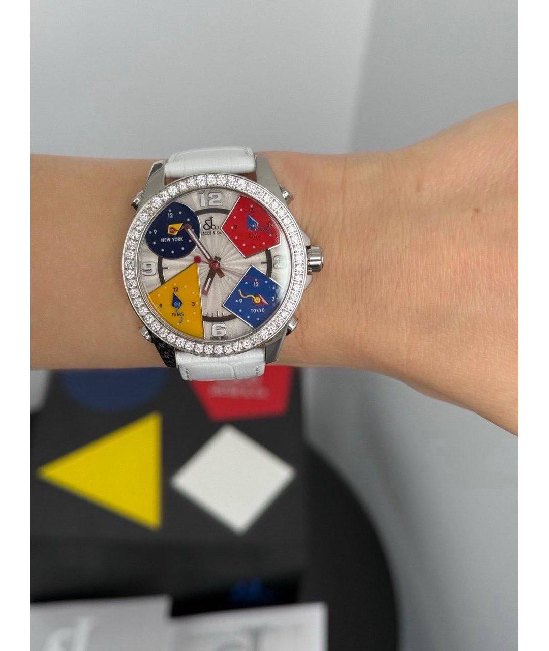 JACOB&CO Белые часы, фото 7