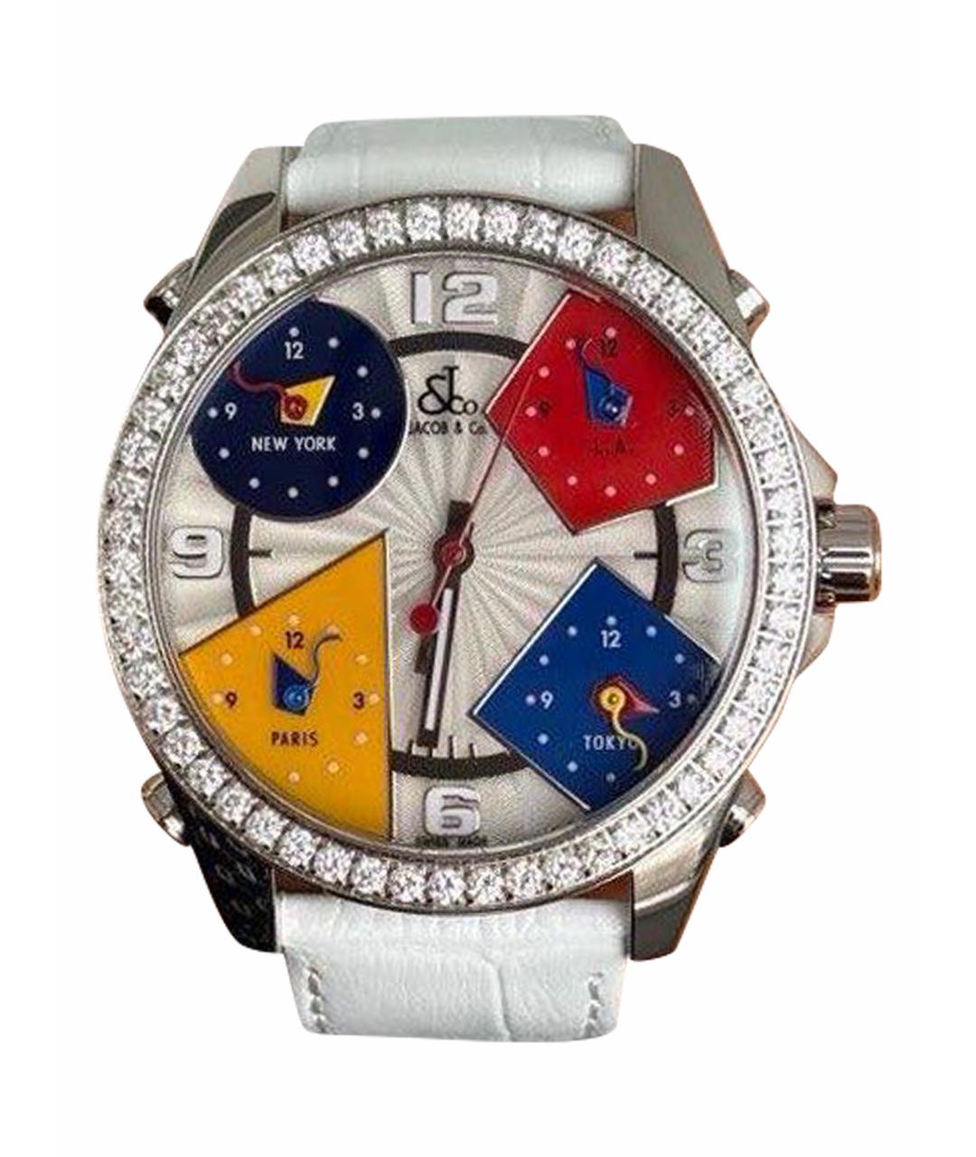 JACOB&CO Белые часы, фото 1