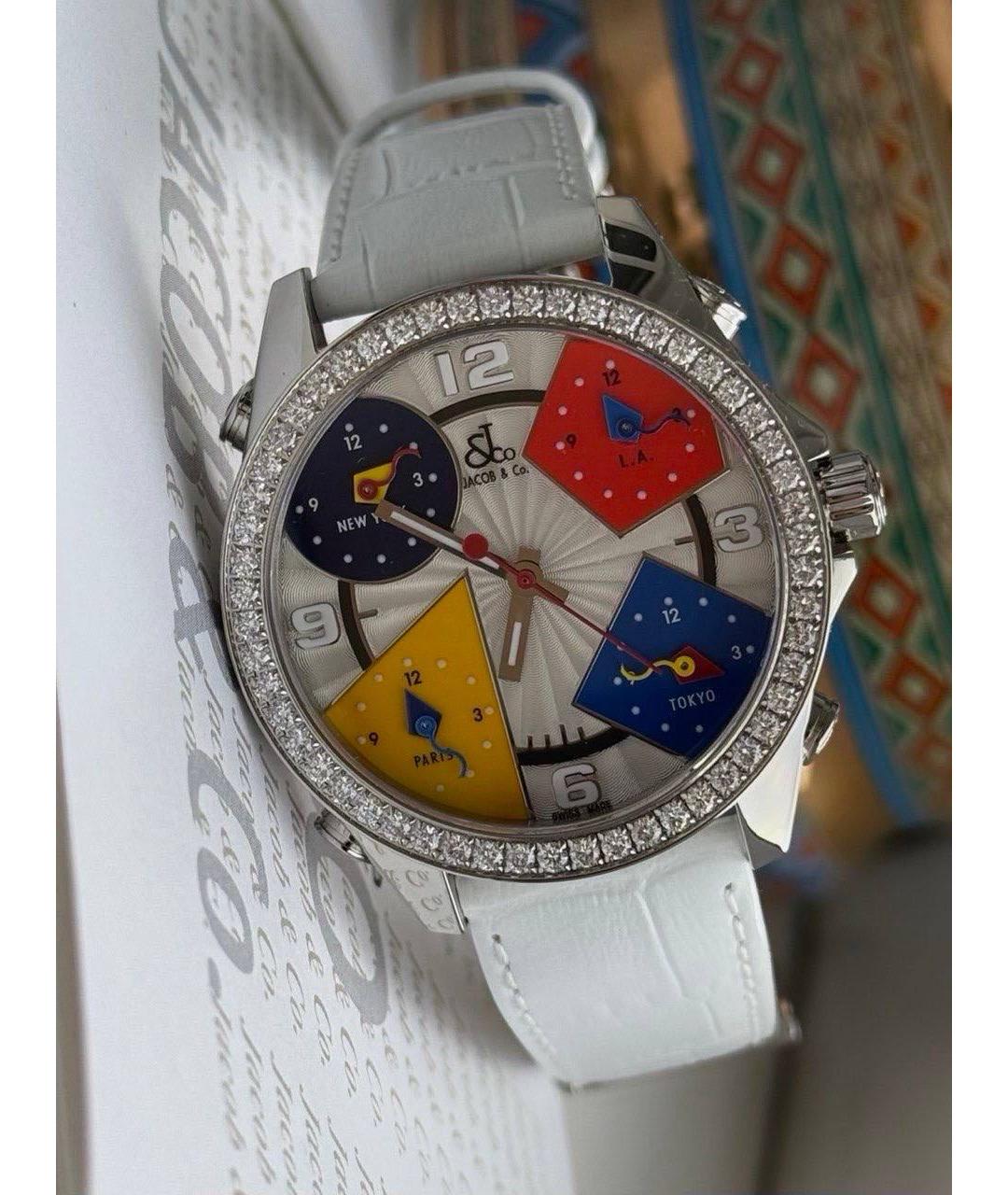 JACOB&CO Белые часы, фото 8
