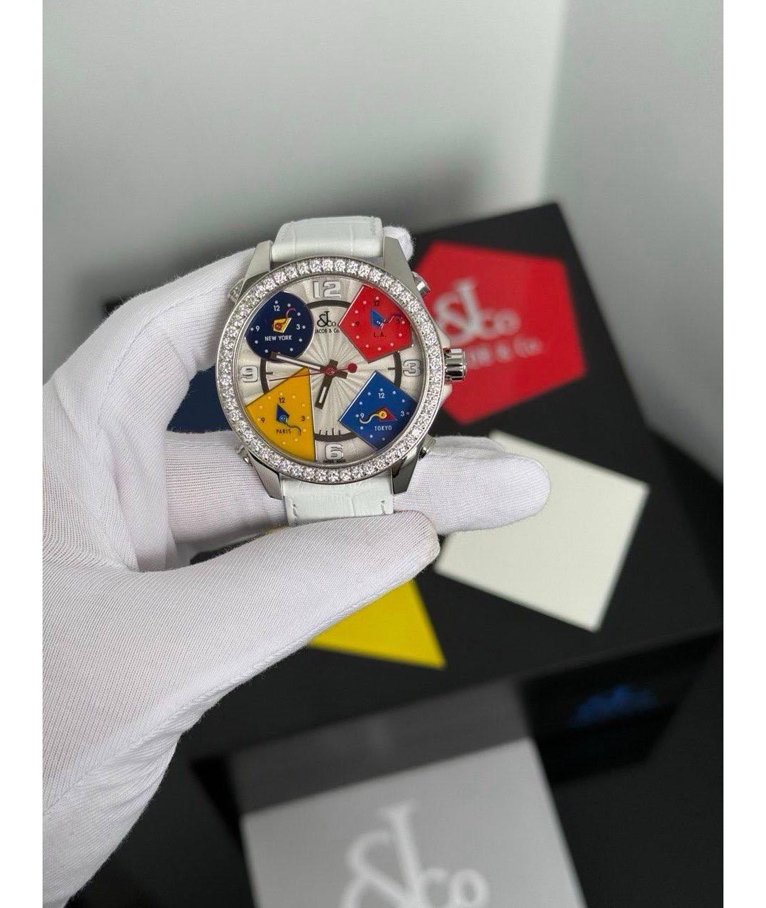 JACOB&CO Белые часы, фото 6