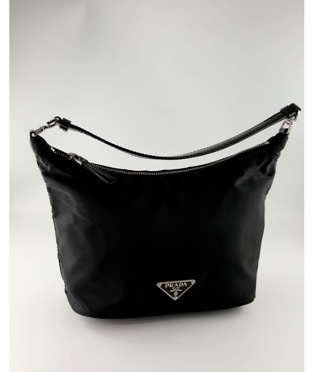 PRADA Черная сумка с короткими ручками, фото 3