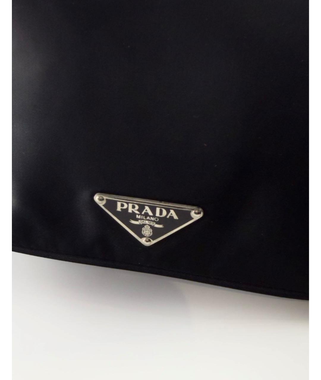 PRADA Черная сумка с короткими ручками, фото 2