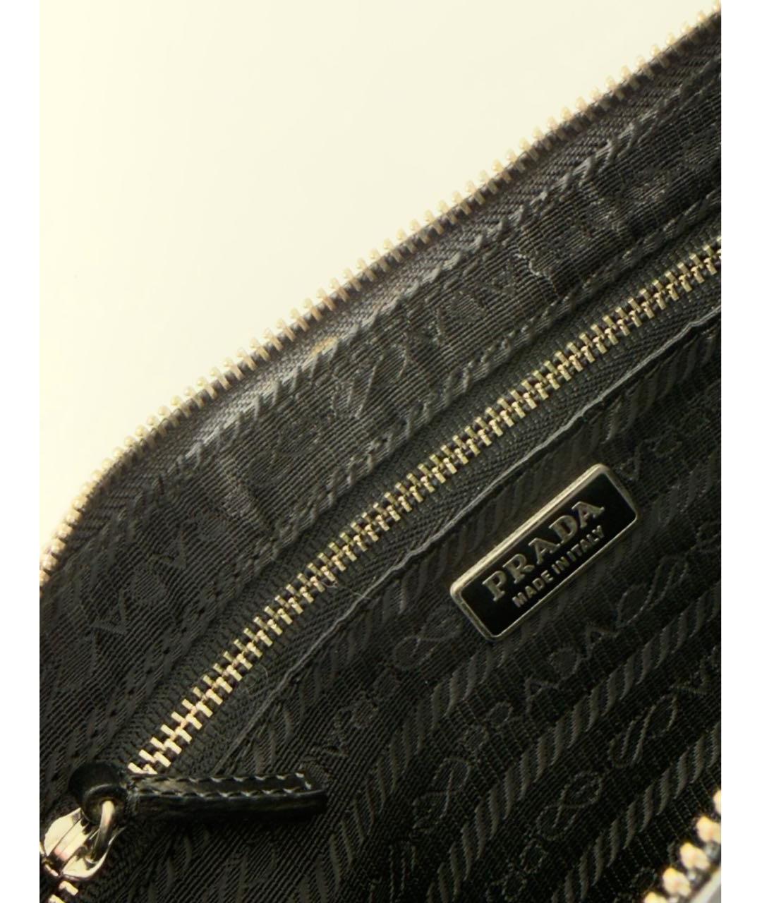PRADA Черная сумка с короткими ручками, фото 6