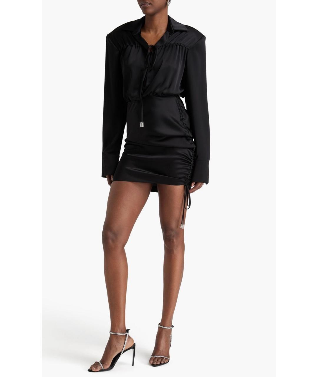 DAVID KOMA Черное коктейльное платье, фото 2