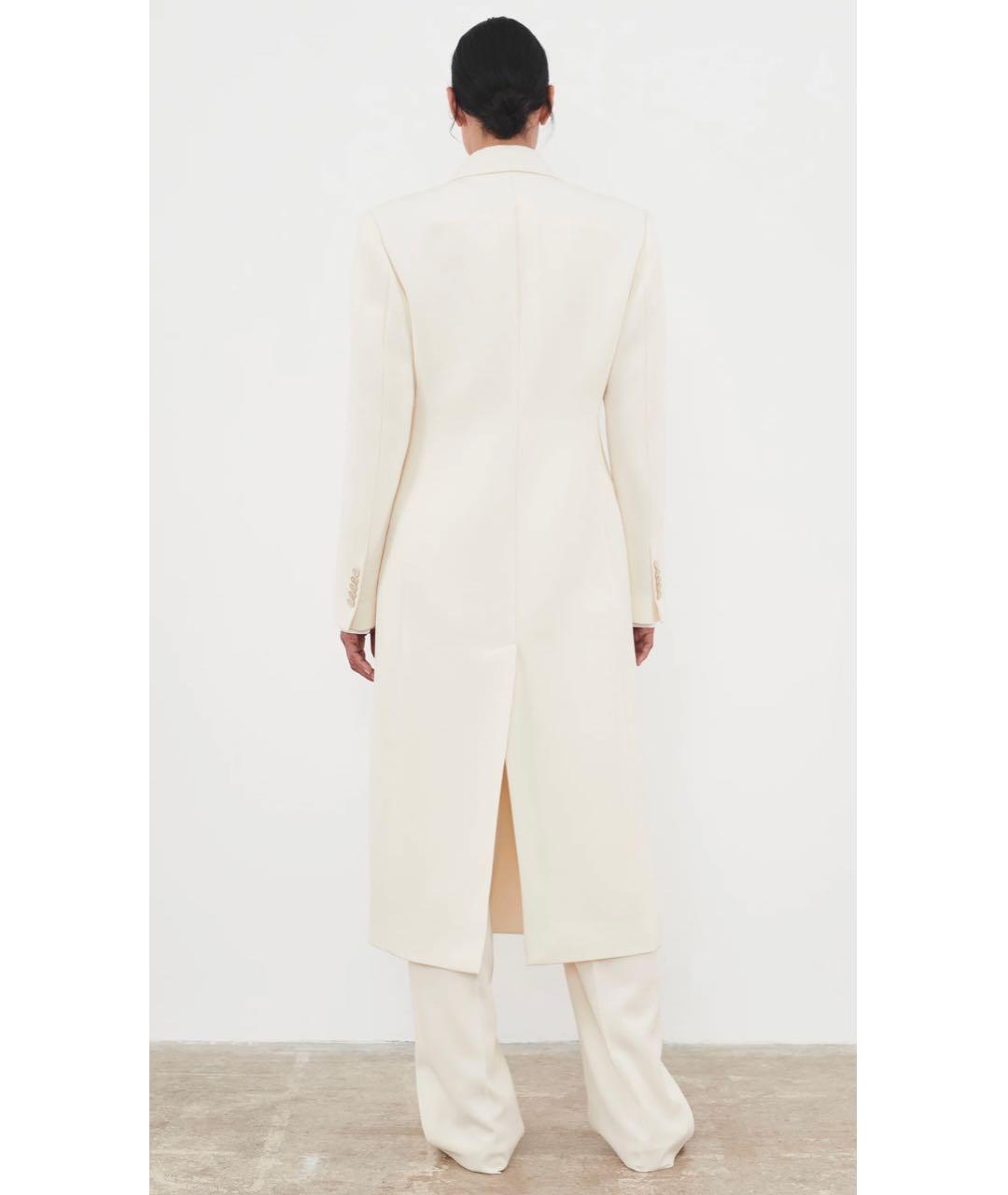 WARDROBE.NYC Белое шерстяное пальто, фото 2