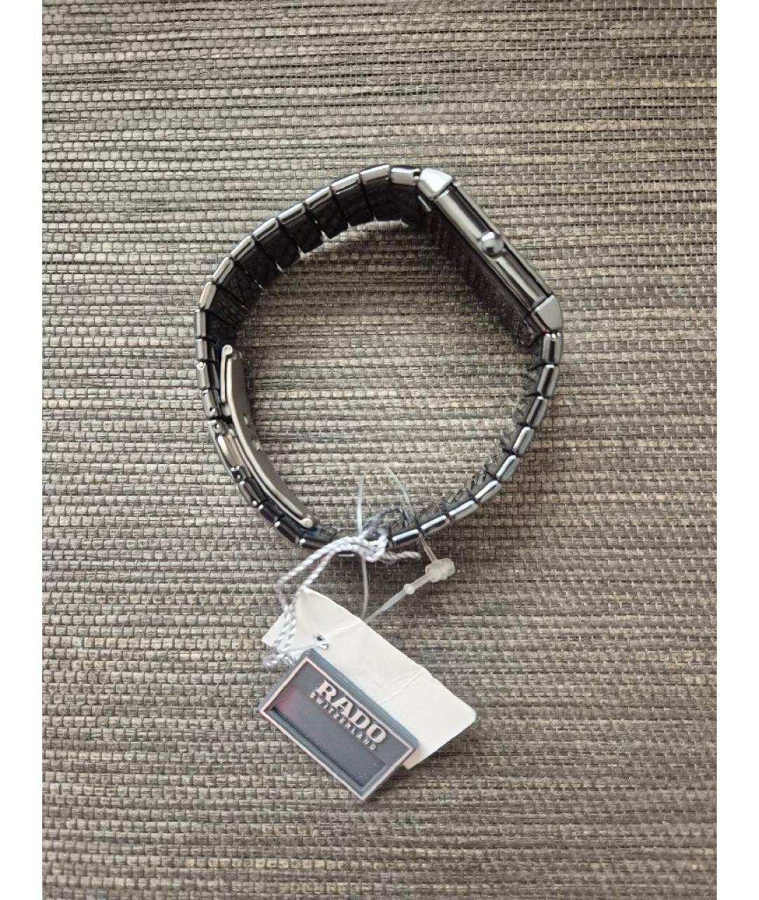 RADO Черные керамические часы, фото 3