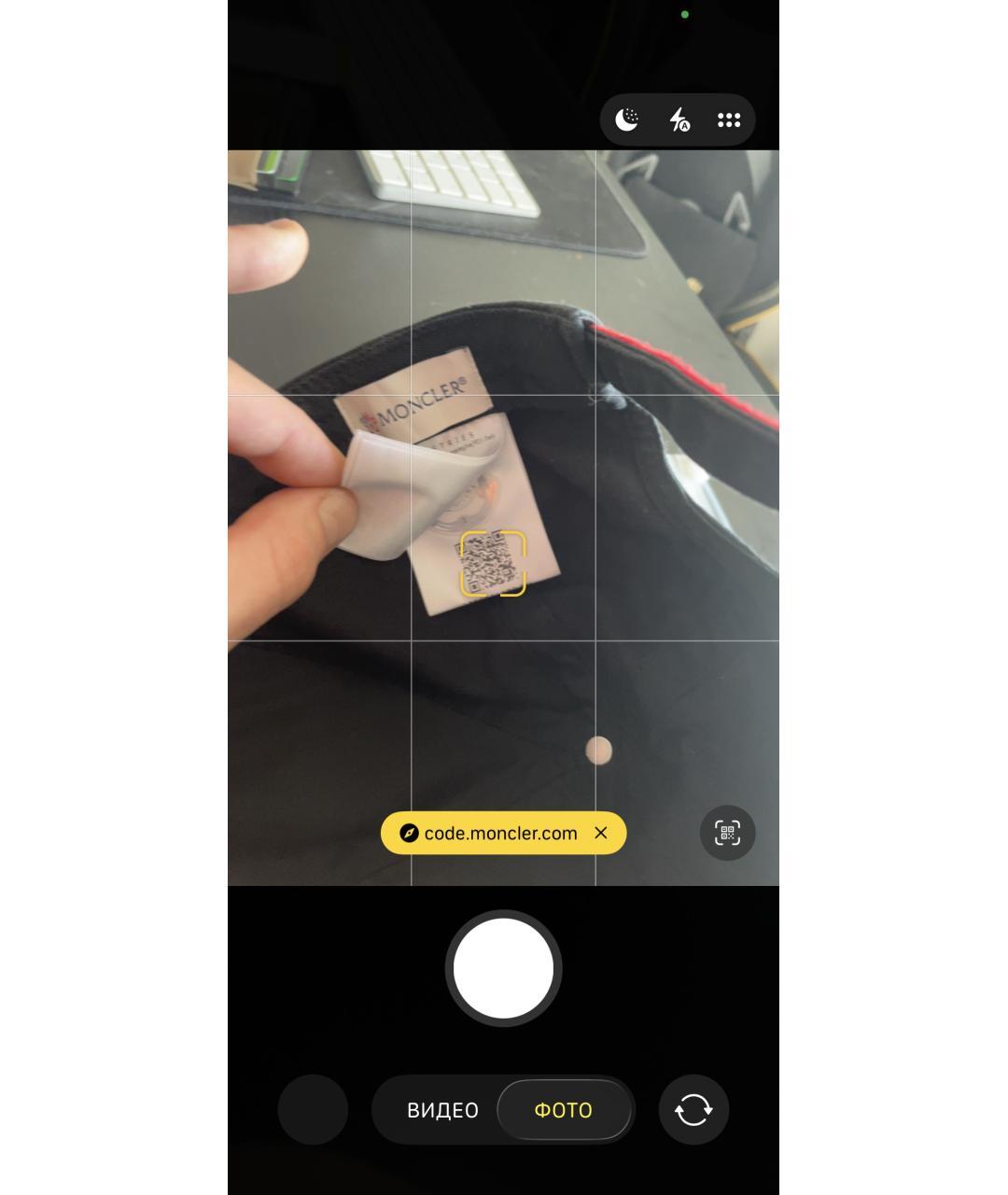 MONCLER Черная хлопковая кепка/бейсболка, фото 5