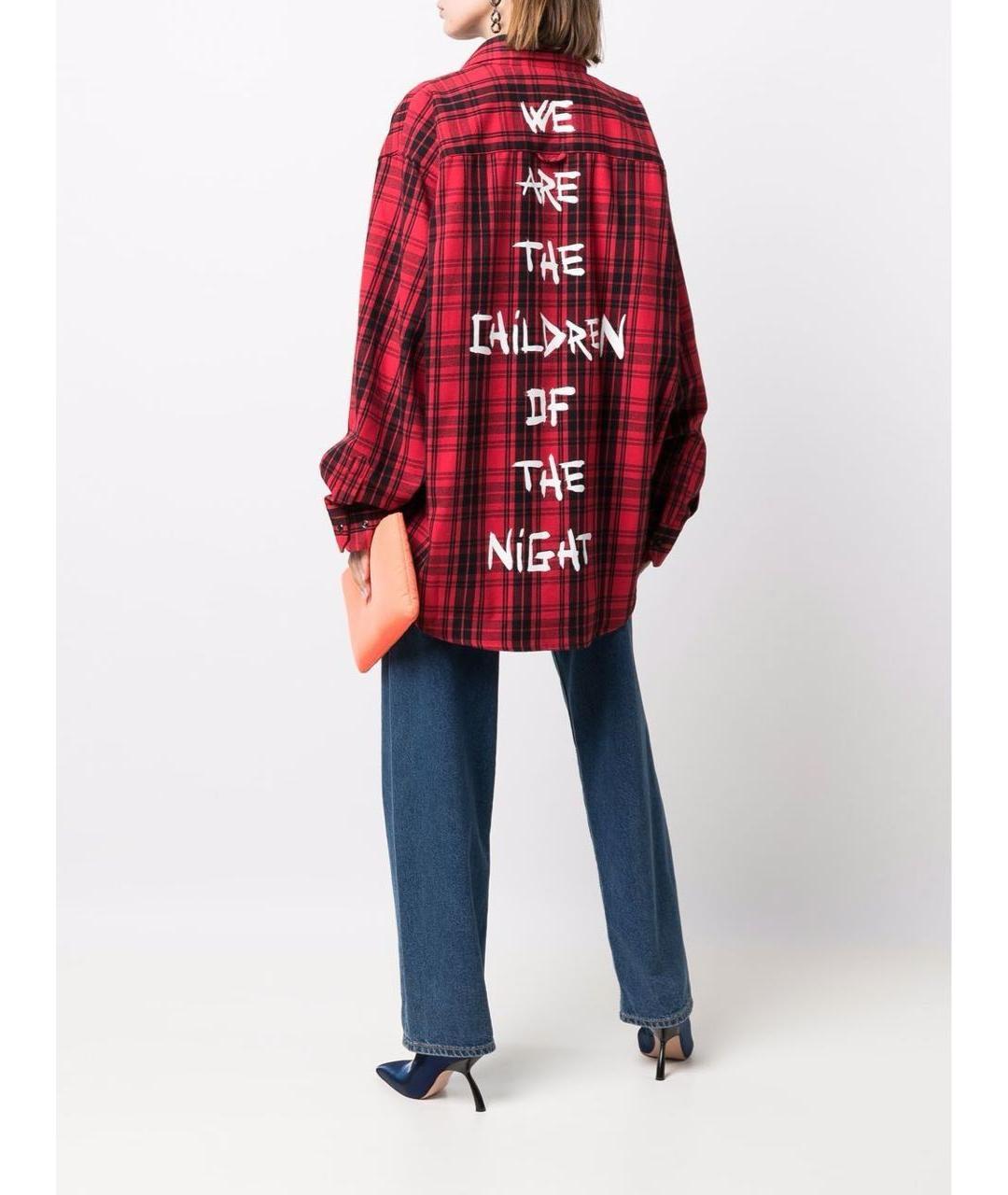 VETEMENTS Красная хлопковая рубашка, фото 6