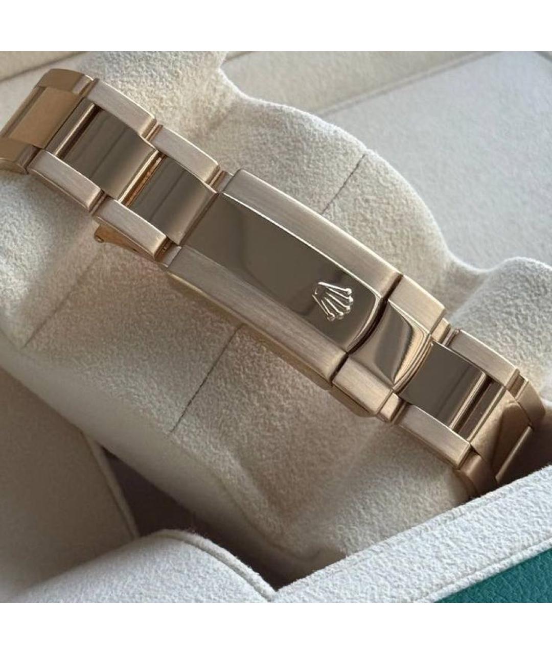 ROLEX Желтые часы из желтого золота, фото 3