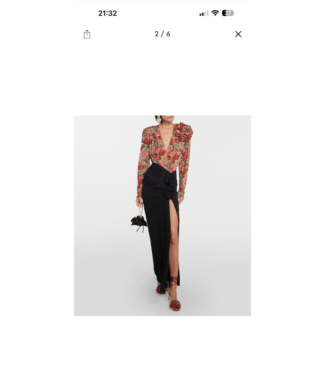 MAGDA BUTRYM Красная шелковая блузы, фото 2